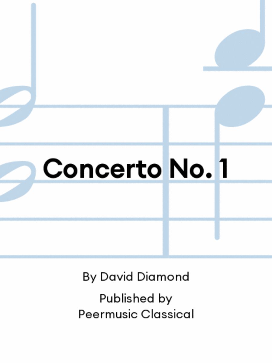 Concerto No. 1 Violin Solo scores gallery preview page 1