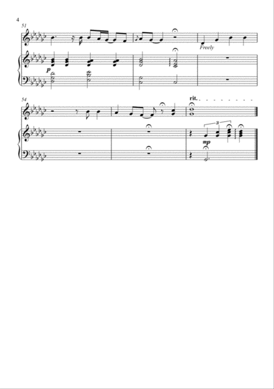 You Raise Me Up String Duet scores gallery preview page 4