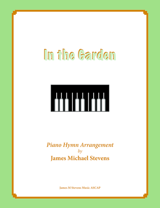 Book cover for In the Garden (Piano Hymn Arrangement)