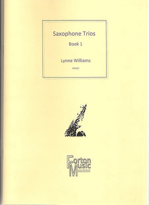 Book cover for Sax Trios Book 1