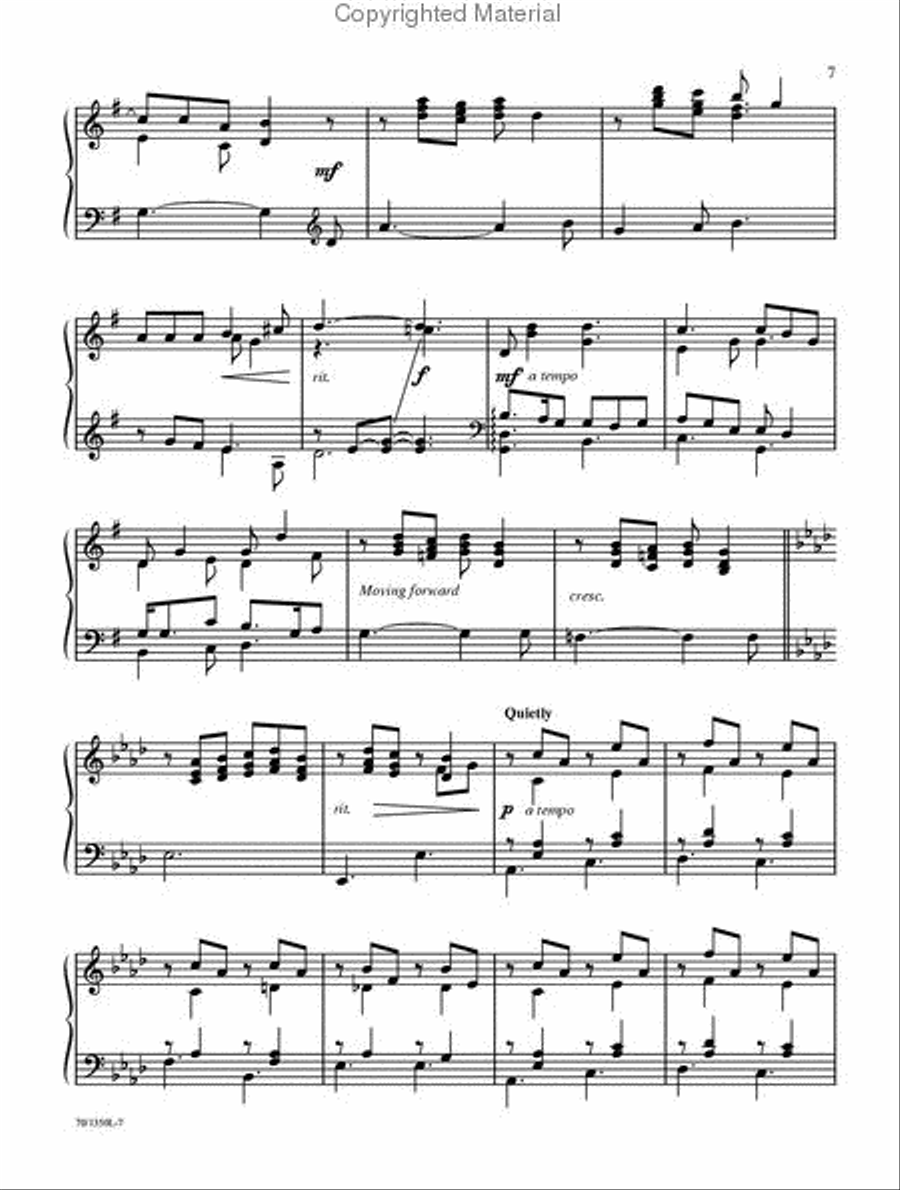 <br>Sheet music extract