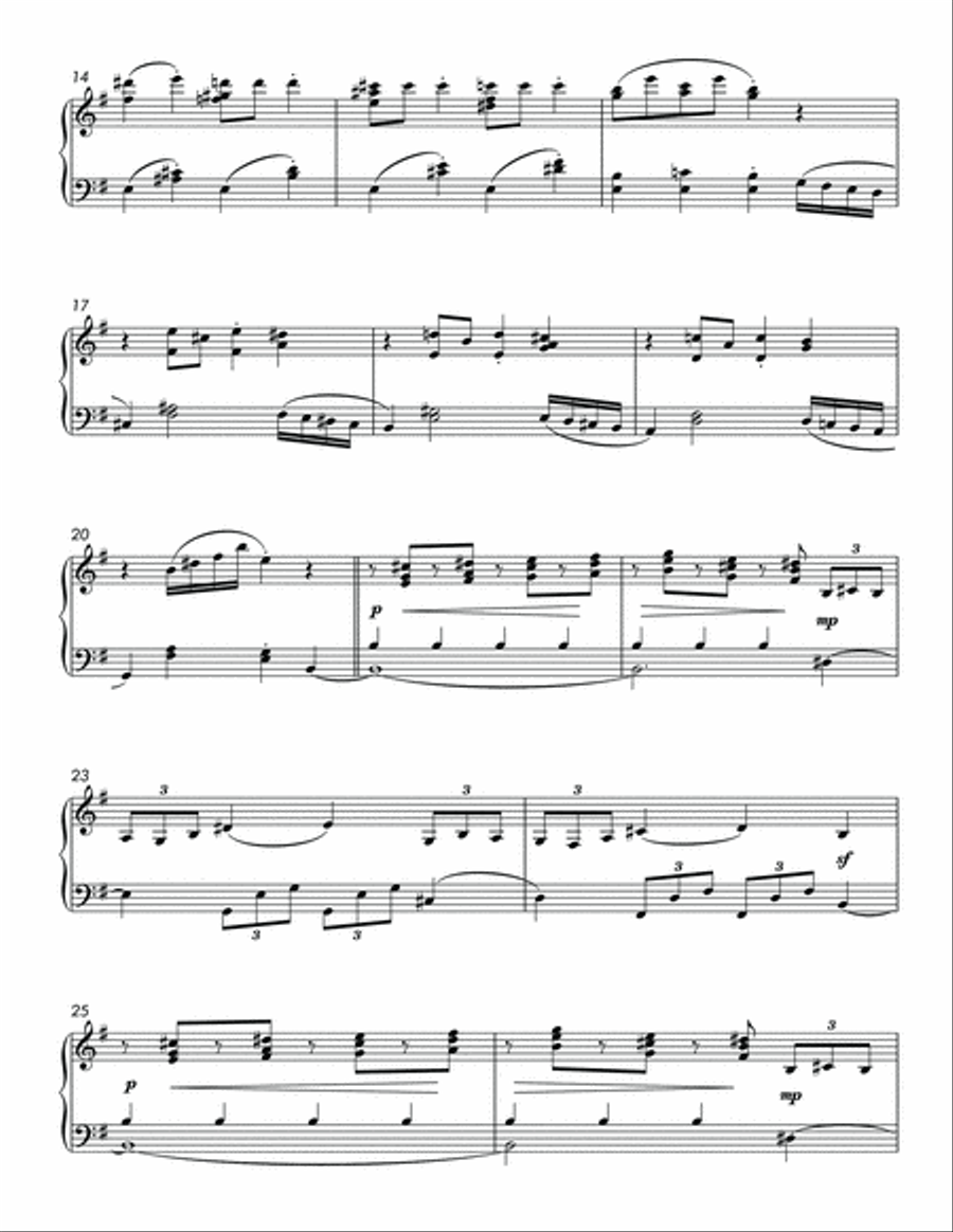 Dance of the Sugar Plum Fairy (Intermediate Piano) Dance of the Sugar Plum Fairy (Intermediate Piano) Piano Solo scores gallery preview page 3