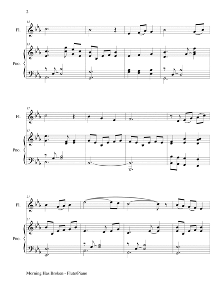 Gary Lanier: 3 BEAUTIFUL HYMNS, Set 2 (Duets for Flute & Piano) image number null