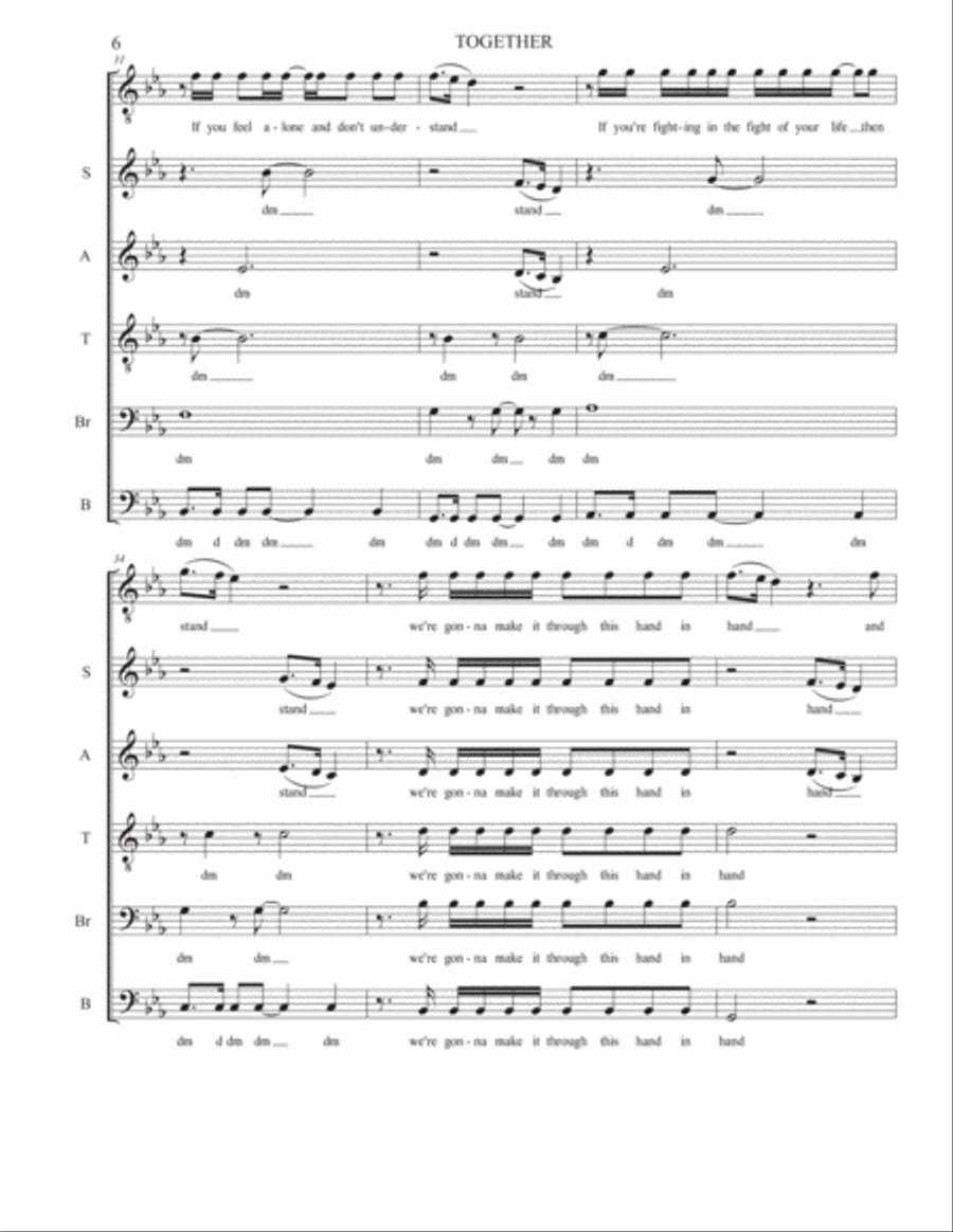 Together Together Divisi scores gallery preview page 6