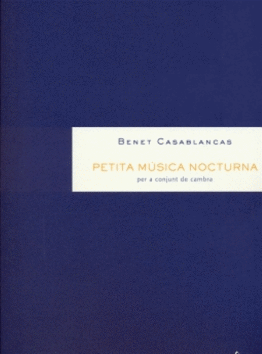 Petita música nocturna Flute scores gallery preview page 1