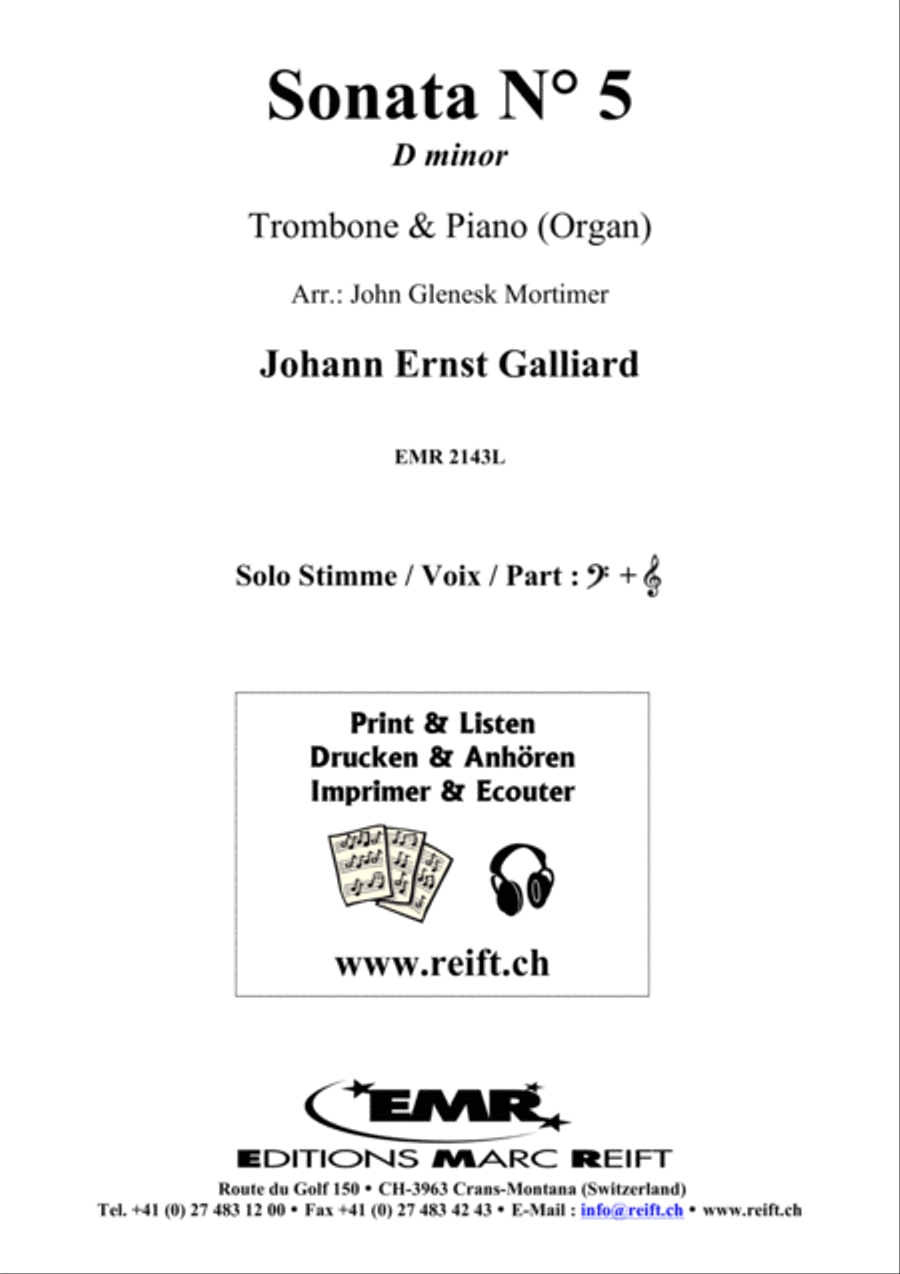 Sonata No. 5 in D minor Organ scores gallery preview page 2