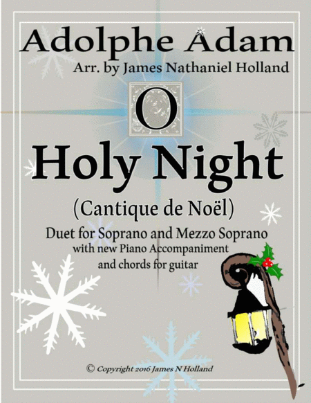 O Holy Night (Cantique de Noel) Adolphe Adam Duet for Soprano and Mezzo Soprano image number null