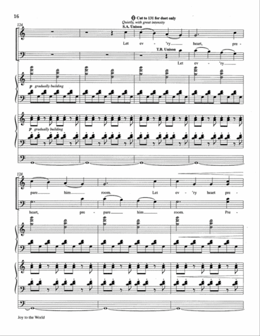 Joy to the World Joy to the World 4-Part scores gallery preview page 17