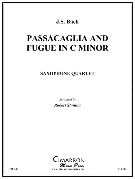 Passacaglia and Fugue in C Minor