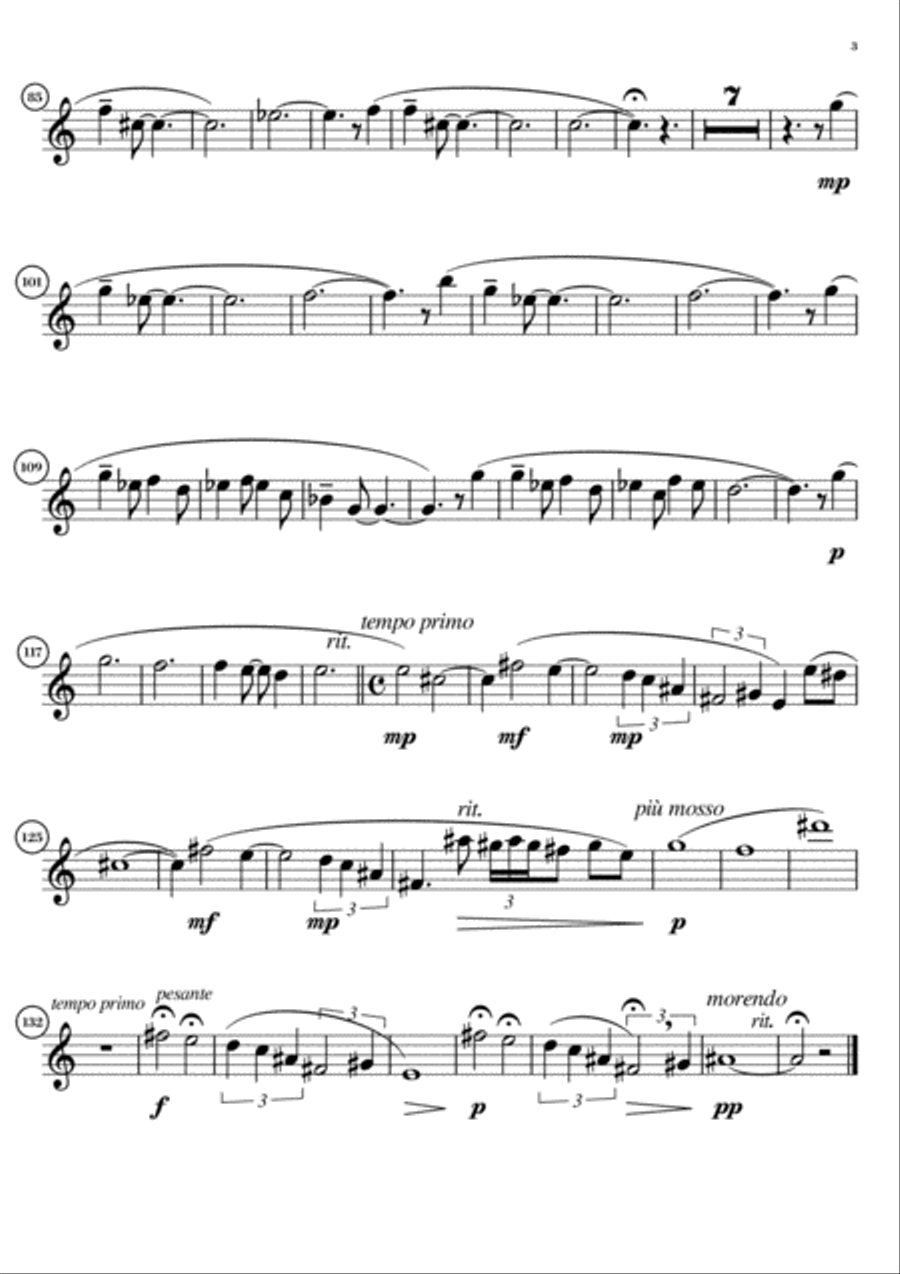 Waterwheel - Parts for Woodwind and Harp Woodwind Quartet scores gallery preview page 4
