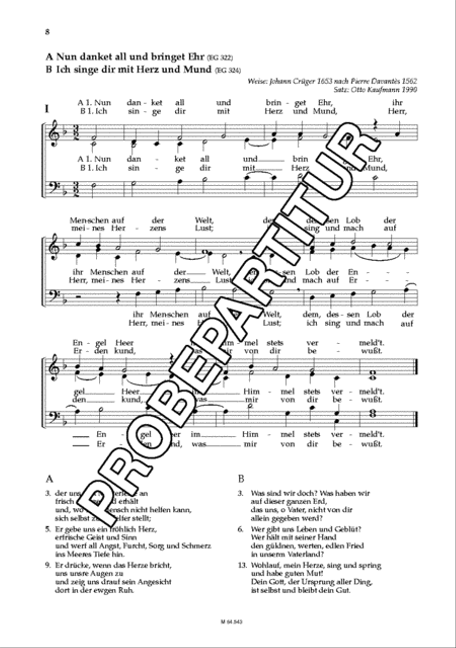 Trost und Freude Trost und Freude Mixed Choir scores gallery preview page 9