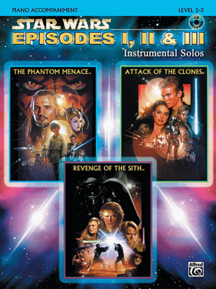 Book cover for Star Wars - Episodes I, II & III (Piano Accompaniment)