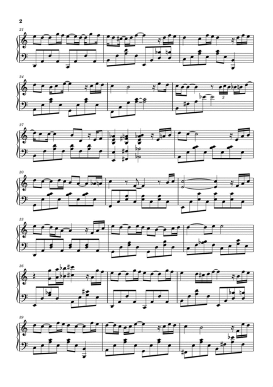 Ese Momento Ese Momento Piano Solo scores gallery preview page 2