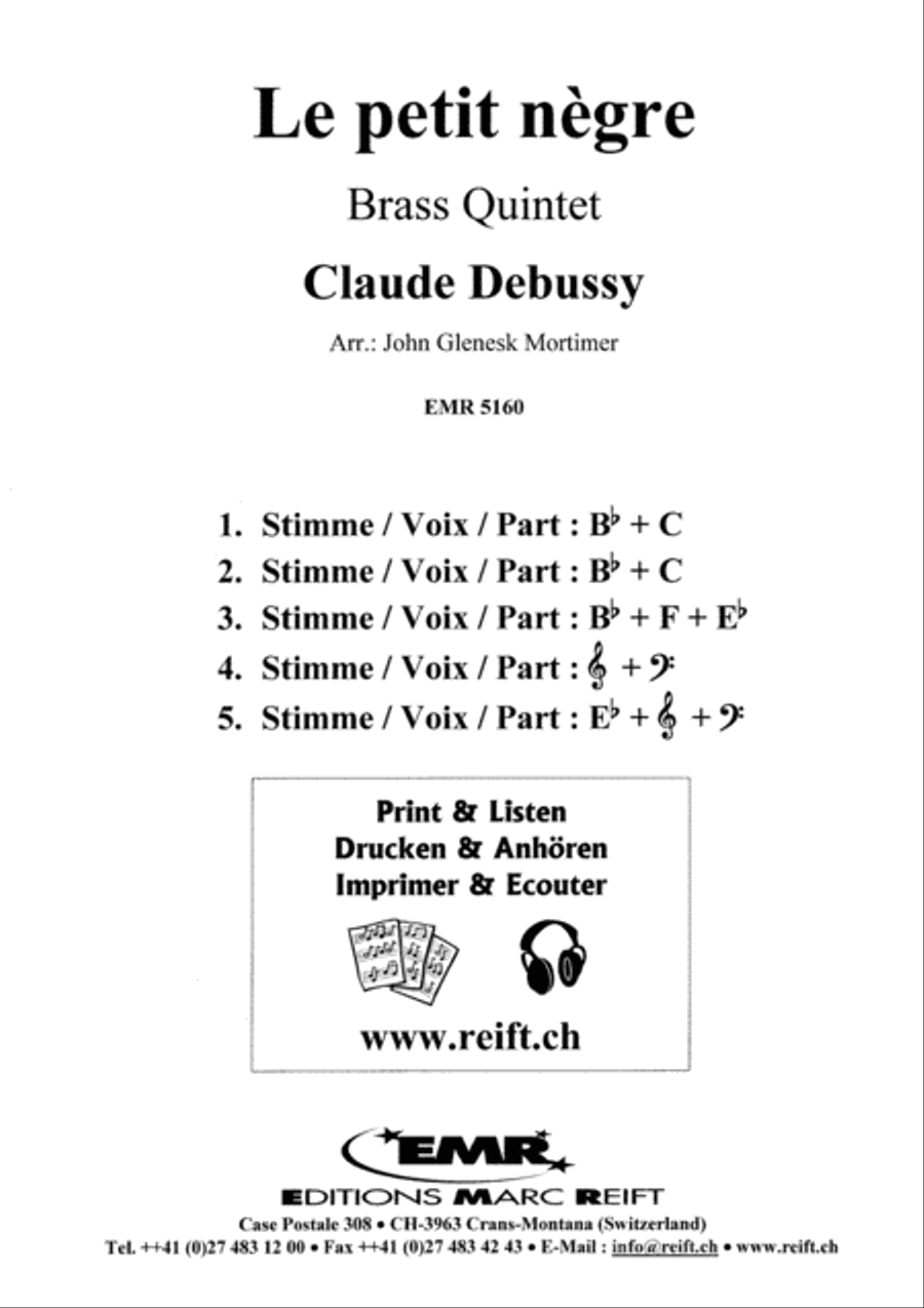 Le Petit Negre Le Petit Negre Brass Ensemble scores gallery preview page 2