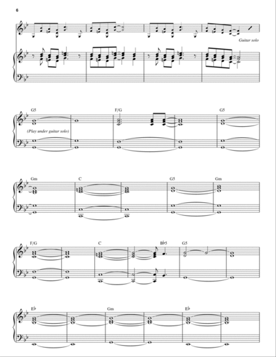 Burn Piano scores gallery preview page 6