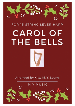 Book cover for Carol of the Bells - 15 String Lever Harp