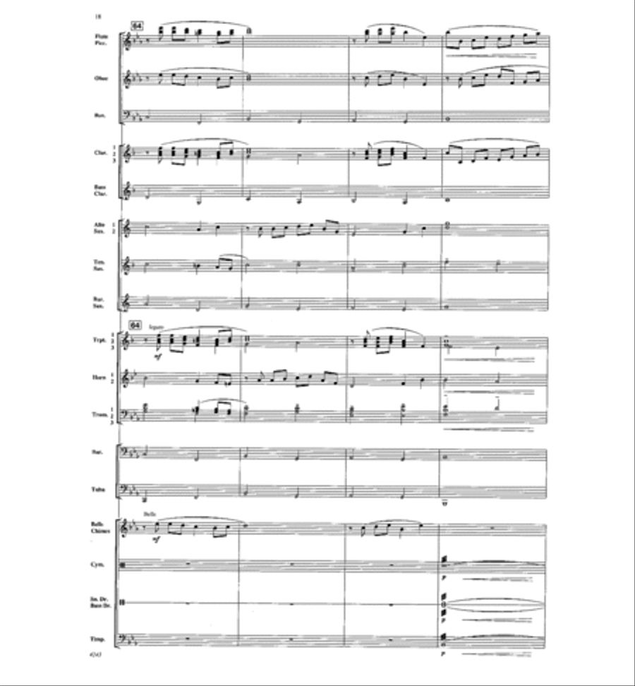 Encomium Concert Band scores gallery preview page 17