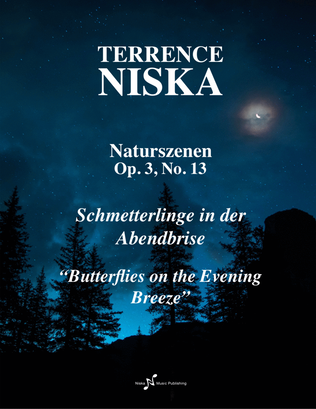 Book cover for Naturszenen Op. 3, No. 13 "Schmetterlinge in der Abendbrise"