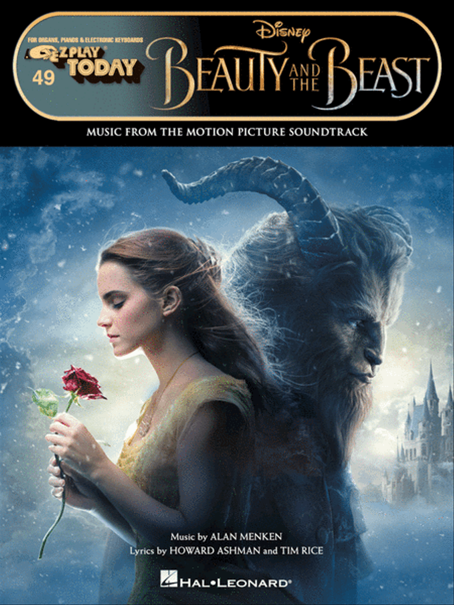 Beauty and the Beast Electronic Keyboard scores gallery preview page 1