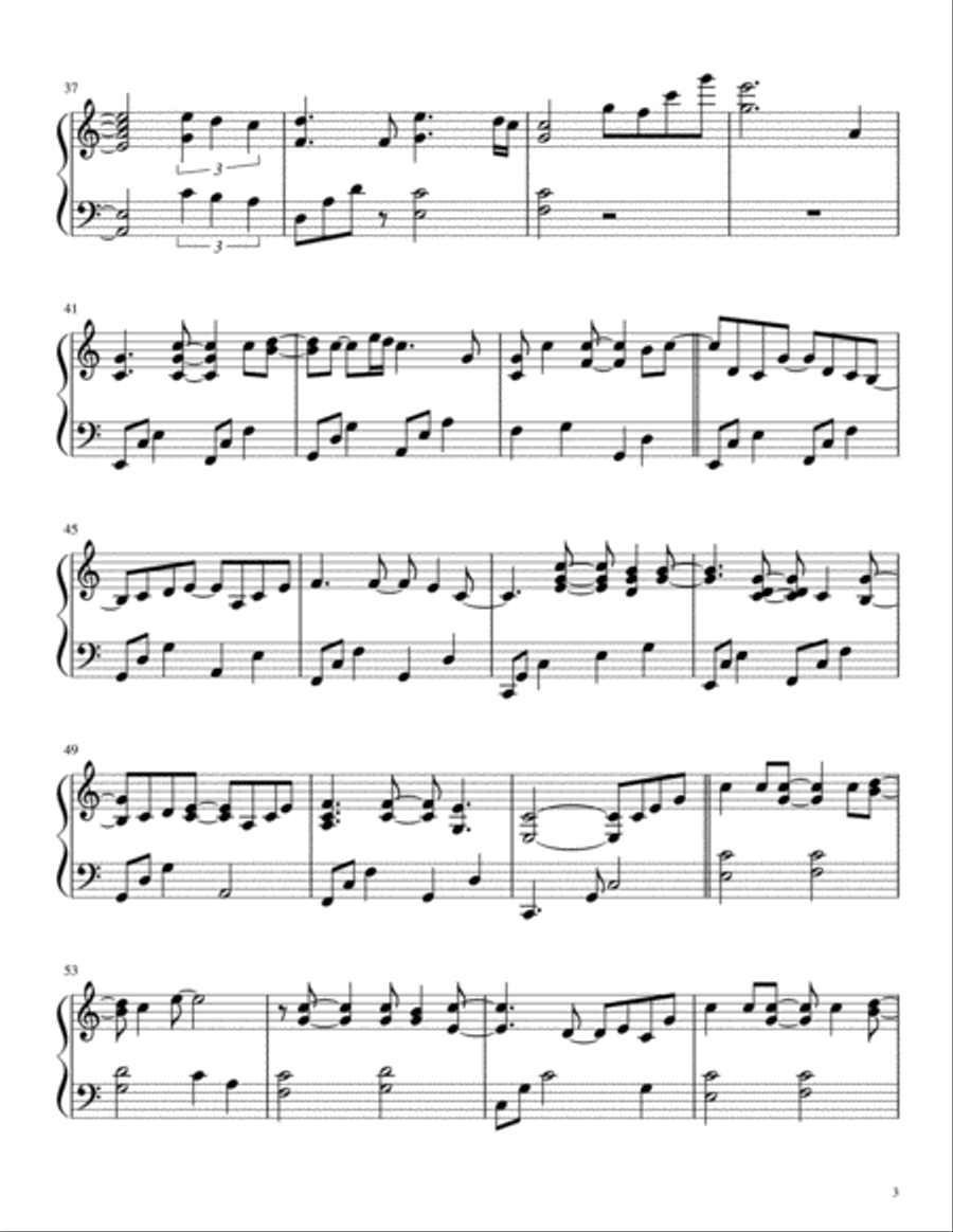 Bless The Broken Road Harp scores gallery preview page 3