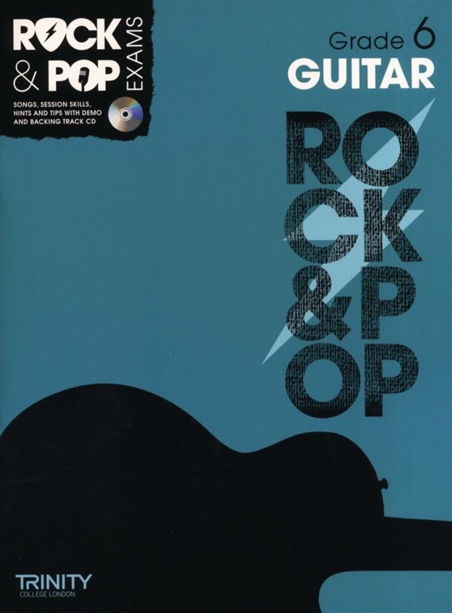 Rock & Pop Exams Guitar Grade 6 Book/CD Electric Guitar scores gallery preview page 1