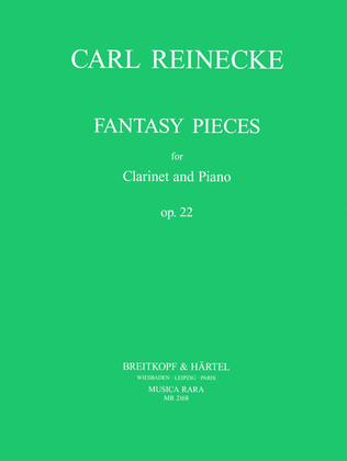 Book cover for Fantasy Pieces Op. 22