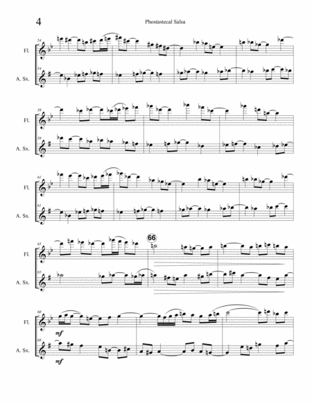 Phostastecal Salsa (flute and alto saxophone) image number null