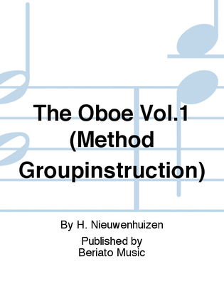 Book cover for The Oboe Vol.1 (Method Groupinstruction)