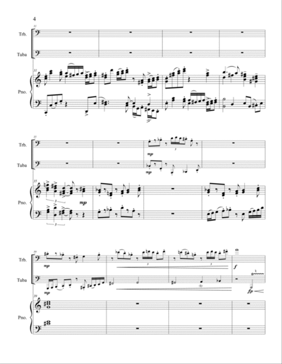 Concertante Concertante Trombone scores gallery preview page 5