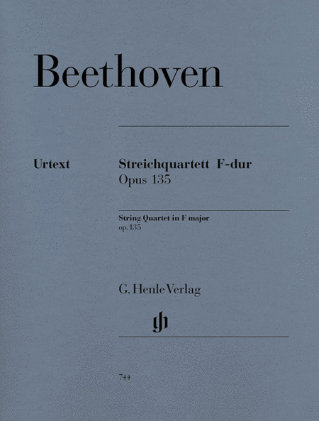 Ludwig van Beethoven: String Quartet in F Major, Op. 135