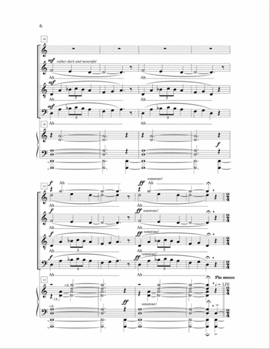 Lamentations of Jeremiah 4-Part scores gallery preview page 9