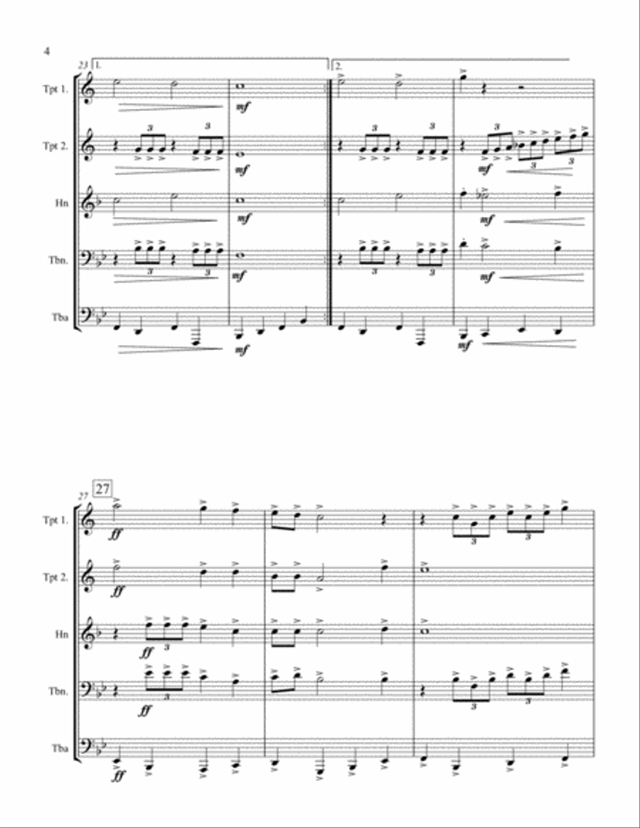 God Bless America School and Community scores gallery preview page 4