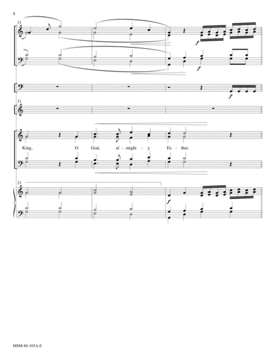 Festal Gloria (Downloadable Full Score)
