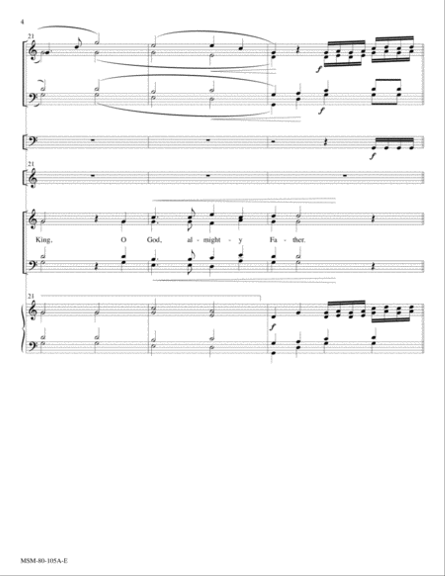 Festal Gloria Choir scores gallery preview page 4