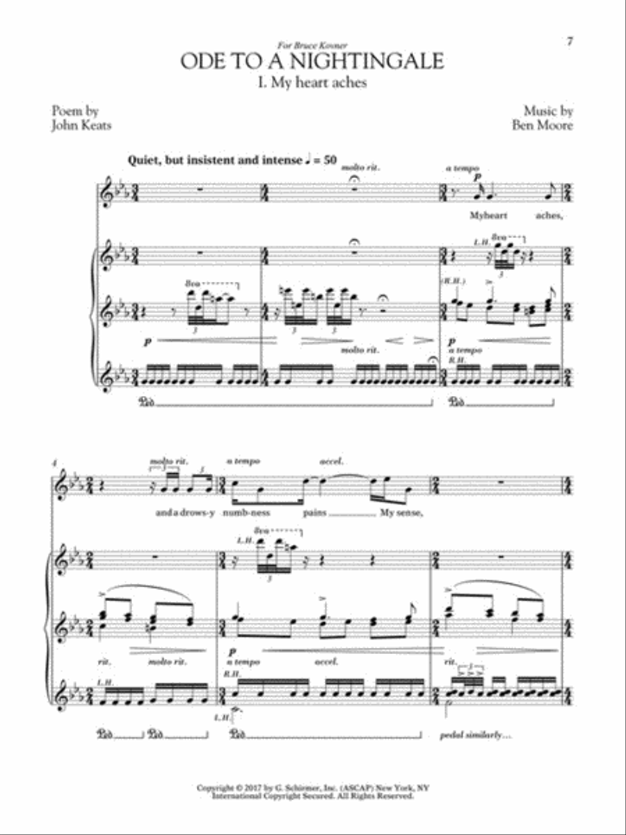 Ode to a Nightingale Ode to a Nightingale Baritone Horn scores gallery preview page 3