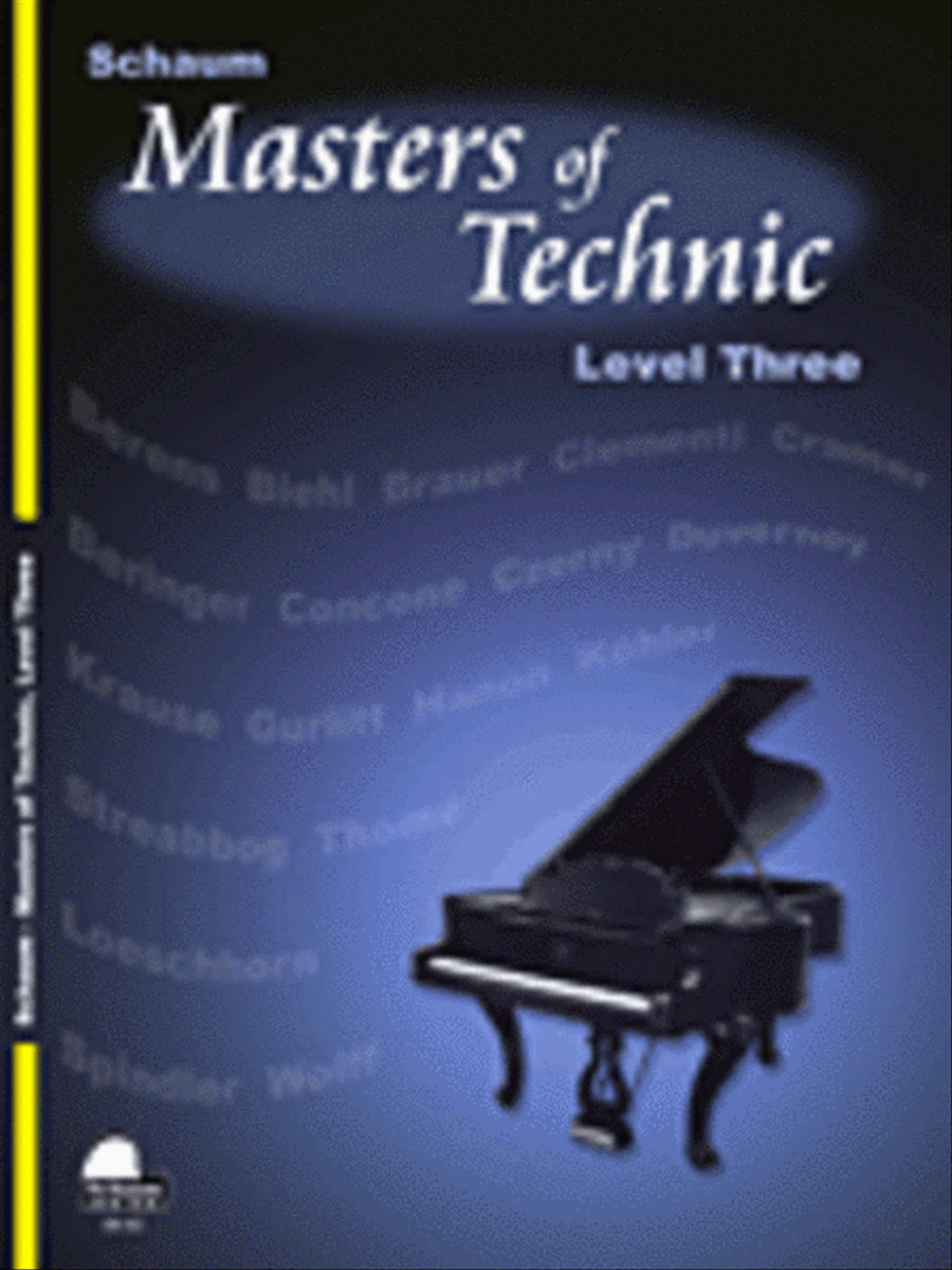 Masters Of Technic, Lev 3 Piano Method scores gallery preview page 1