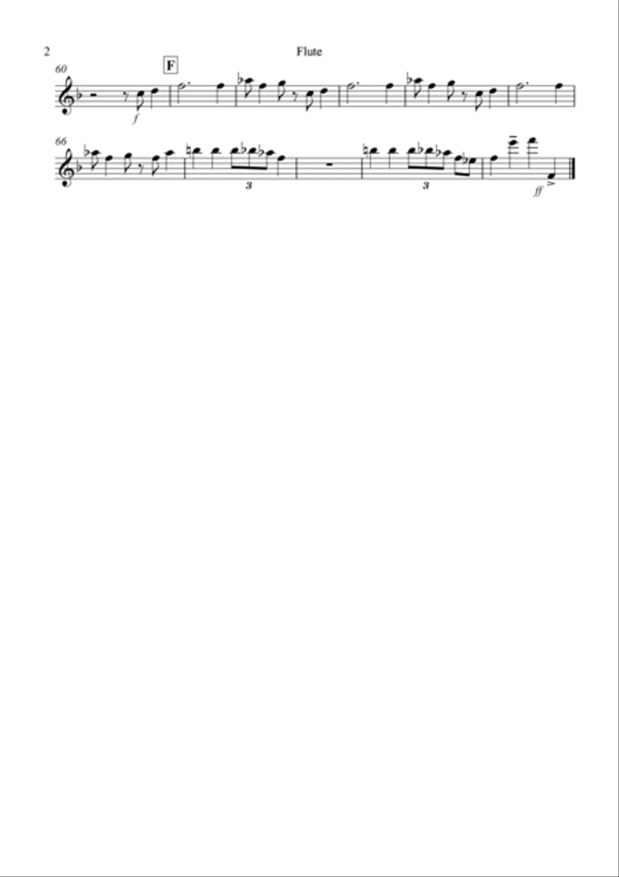 Burnie's Stomp for Wind Quintet Woodwind Quartet scores gallery preview page 5