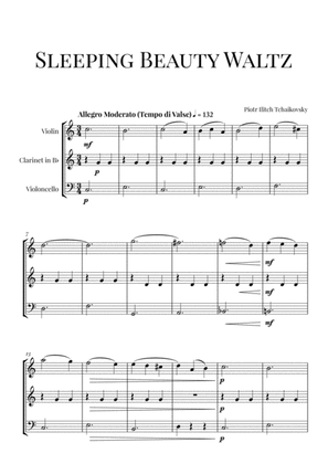 Tchaikovsky: Sleeping Beauty Waltz for Violin, Clarinet and Cello (Trio)