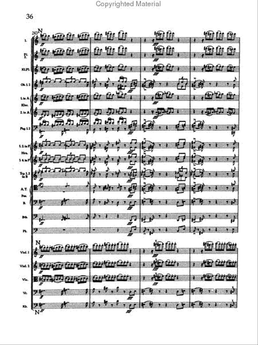 Symphony No. 6 in B Minor -- Op. 74 Full Orchestra scores gallery preview page 3