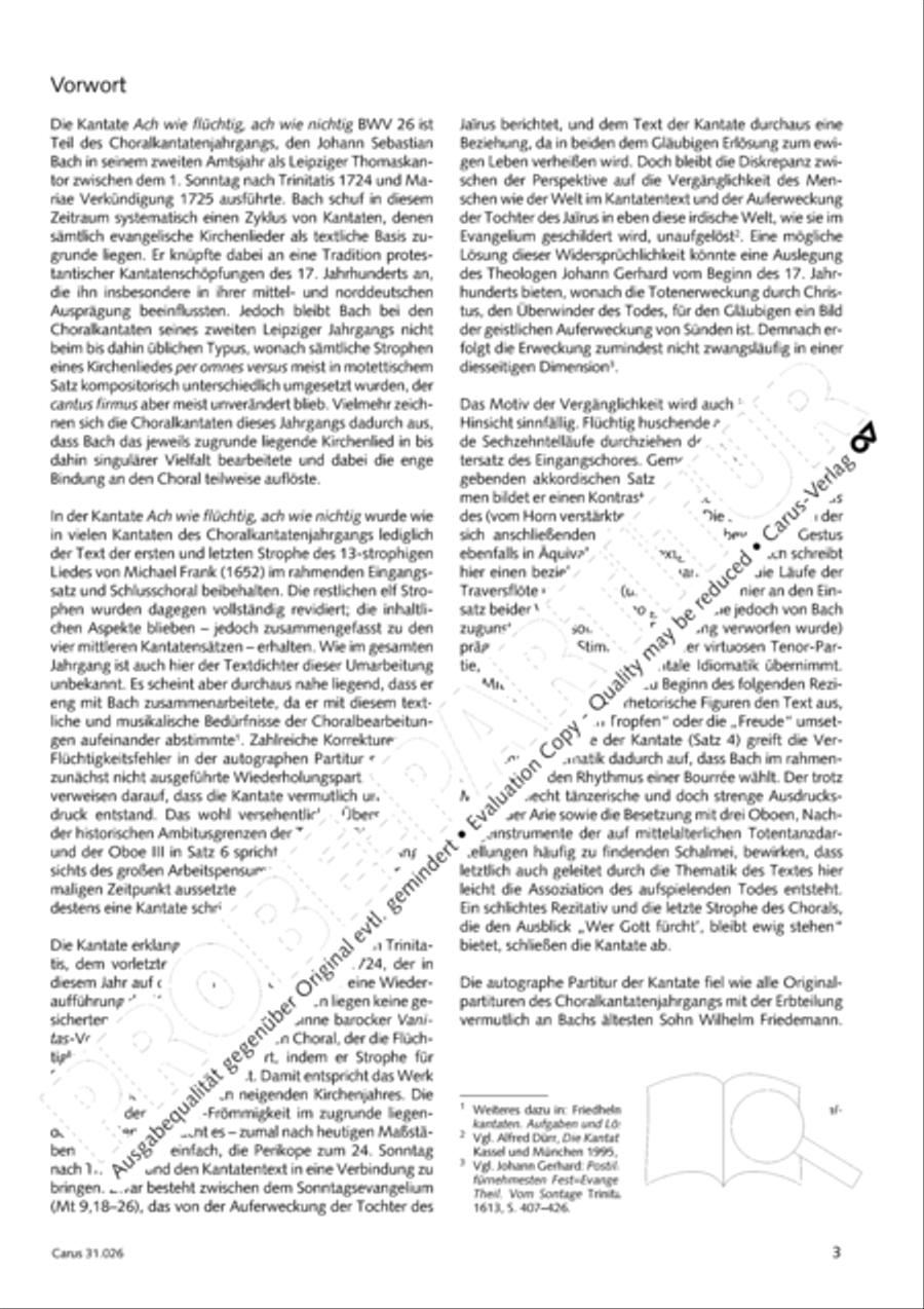 Ah, how fleeting, ah, how futile (Ach wie fluchtig, ach wie nichtig) 4-Part scores gallery preview page 4