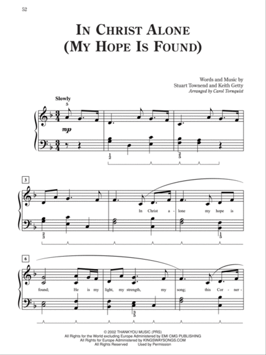 Pure & Simple Praise Easy Piano scores gallery preview page 3