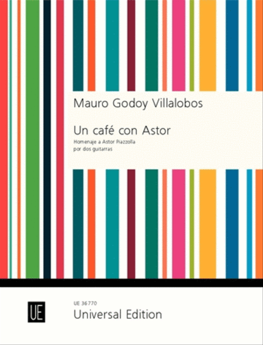 Un Cafe Con Astor Chamber Music scores gallery preview page 1