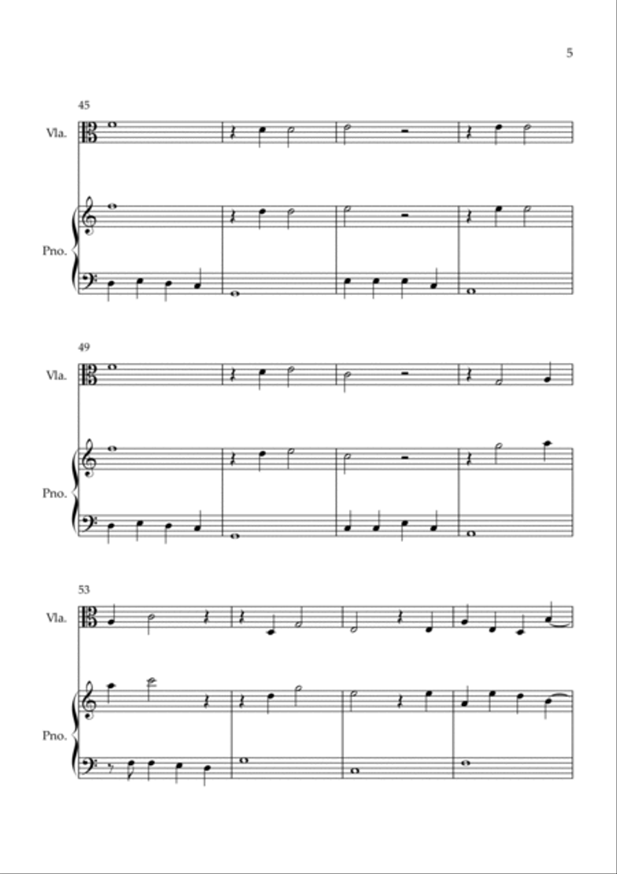 Flowers Viola scores gallery preview page 5