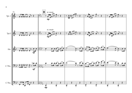 Bolivian National Anthem for Brass Quintet MFAO World National Anthem Series image number null
