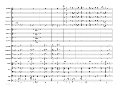 New York State Of Mind - Conductor Score (Full Score)