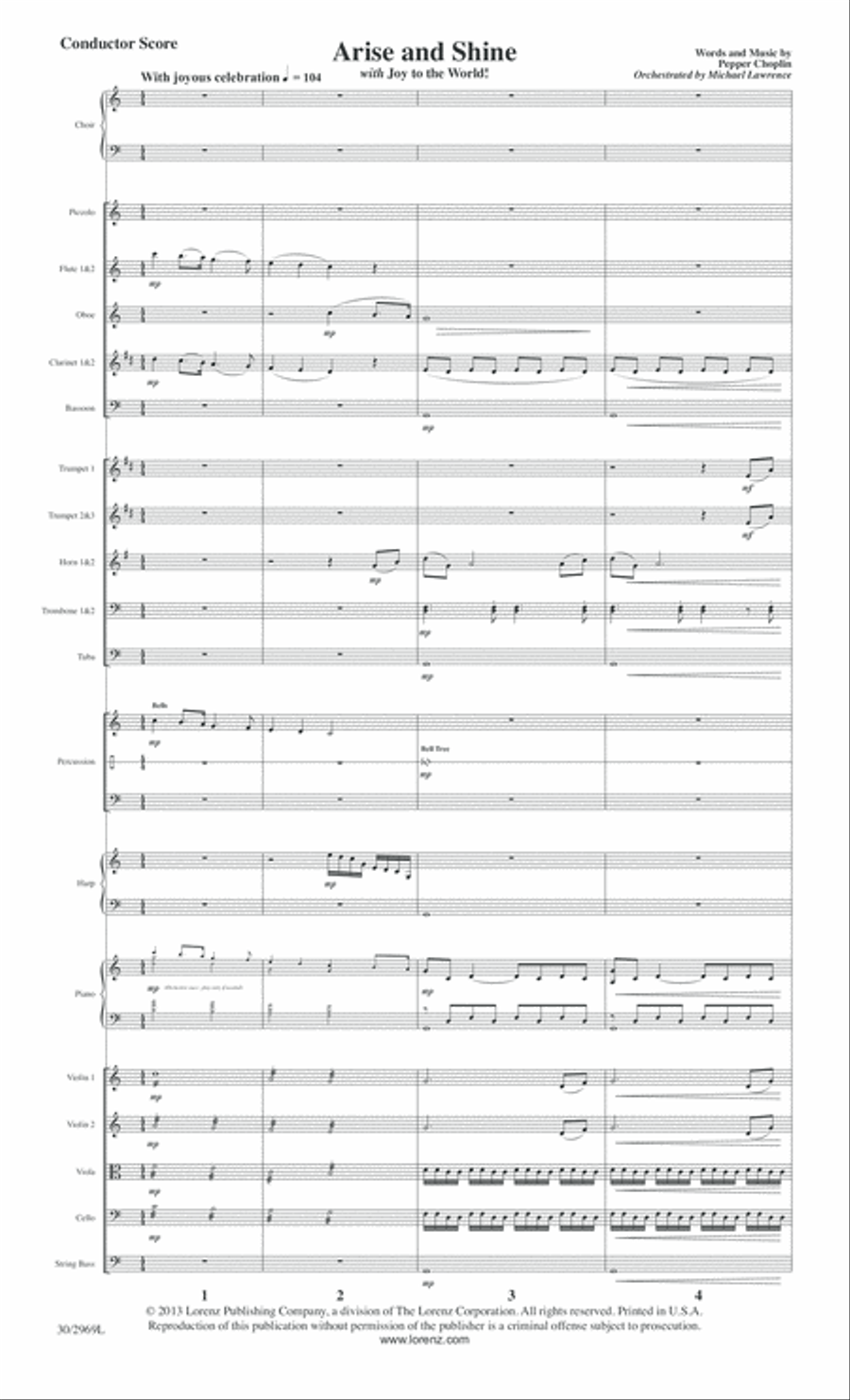 The Heart of Christmas - Full Score Choir scores gallery preview page 186