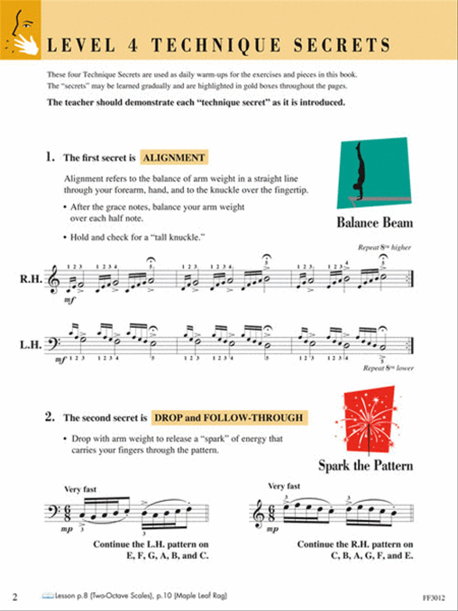 Level 4 – Technique & Artistry Book Piano Method scores gallery preview page 3