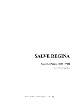 SALVE REGINA - Puccini - For Soprano/Tenor and Organ
