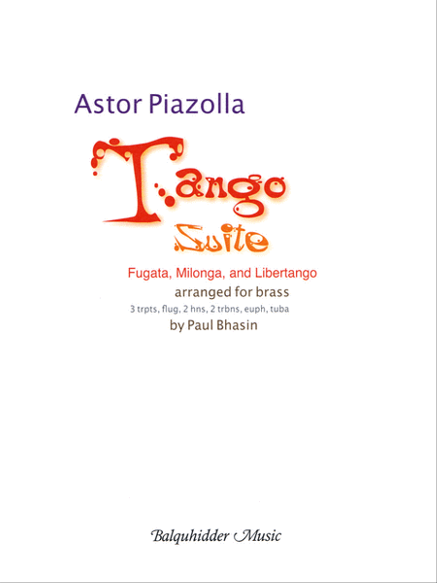 Tango Suite Euphonium scores gallery preview page 1