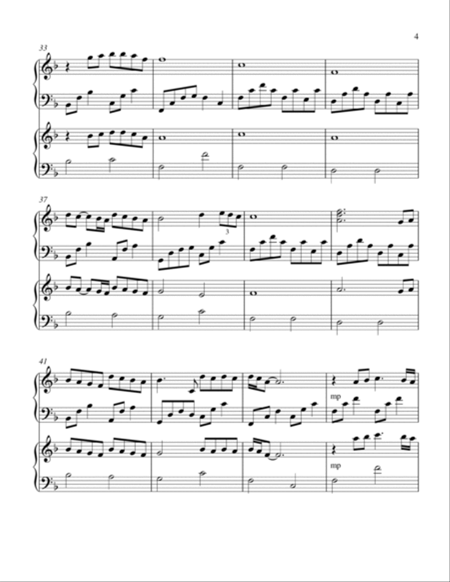 Always On My Mind Harp scores gallery preview page 5